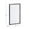 Flash Furniture Bristol 24x36 Wall Mount White Board w/Included Dry Erase Marker, 4 Magnets, and Eraser, Black HGWA-WHITE-24X36-BLK-GG - alternate 4